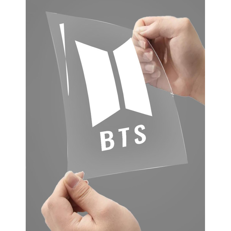 BTS Logo Sticky A4 Transfer Sheet