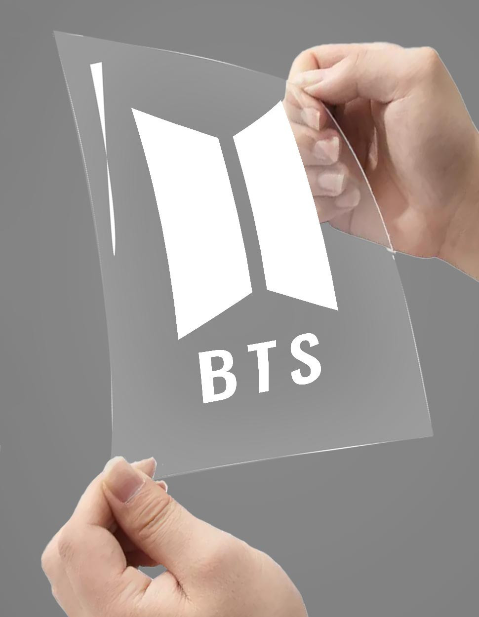 BTS Logo Sticky A4 Transfer Sheet