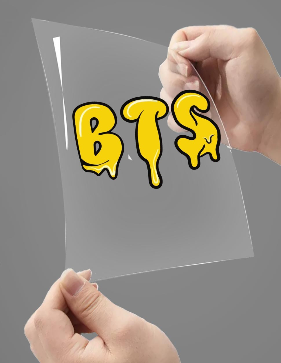 BTS Yellow Sticky A4 Transfer Sheet