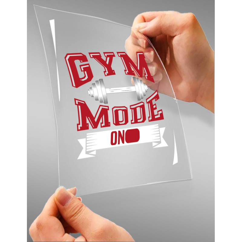 Gym Mode On A4 StickZing