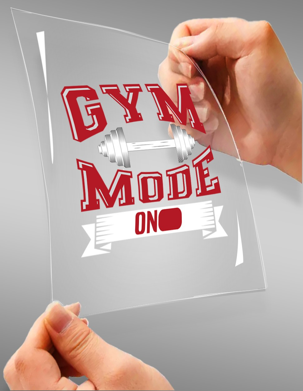 Gym Mode On A4 StickZing