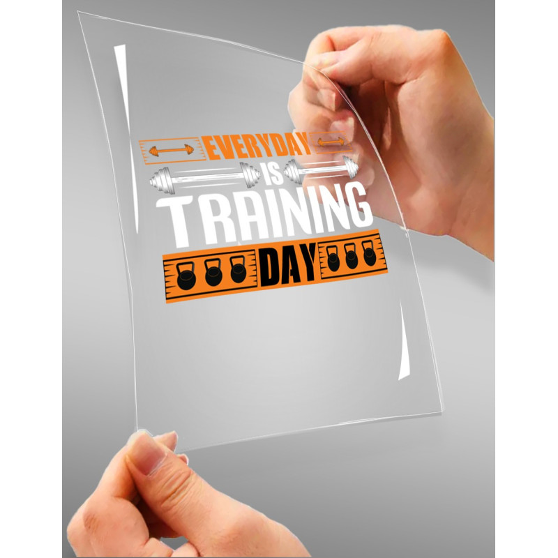 Everyday Is Training Day A4 StickZing