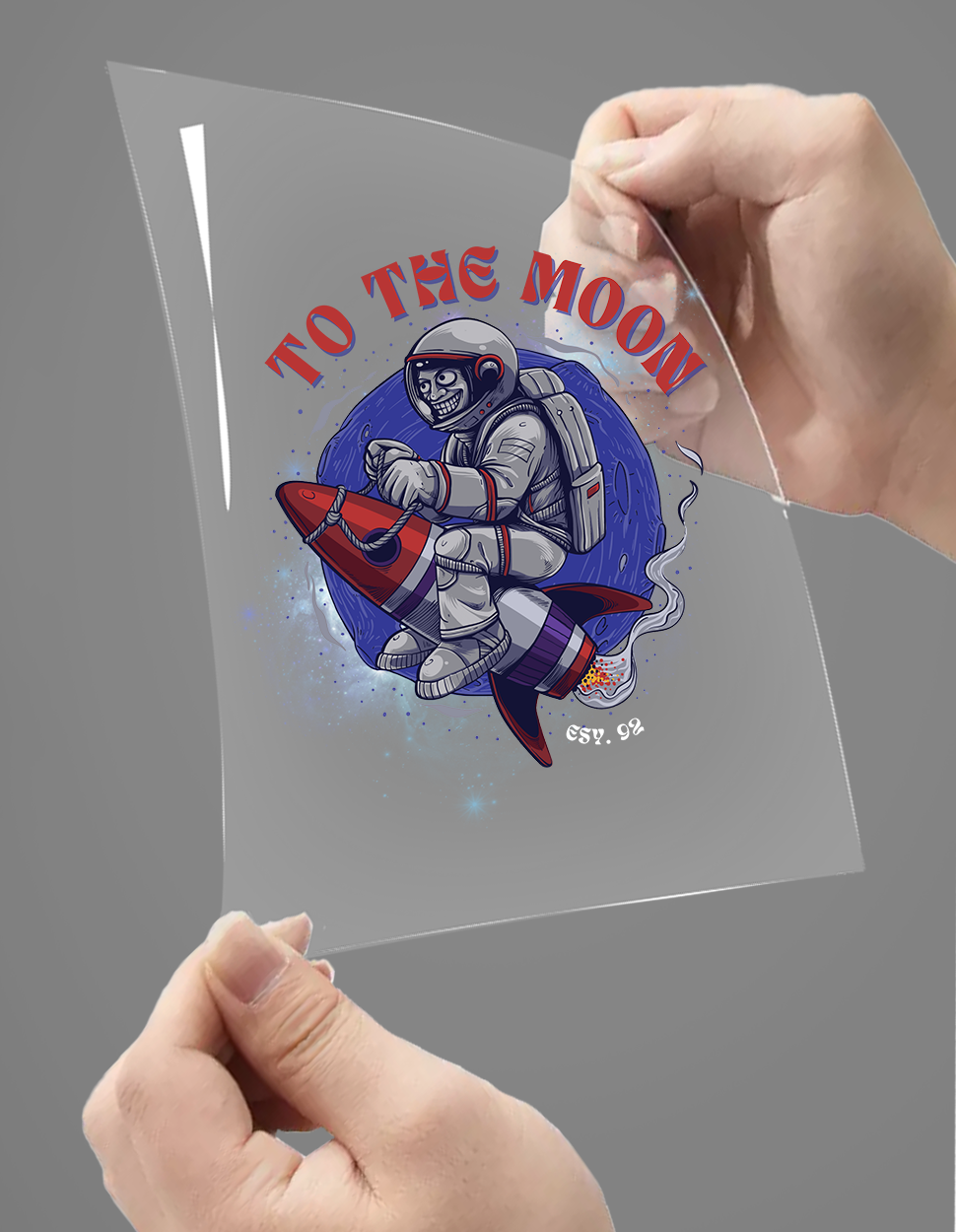 To The Moon A4 Stick Zing
